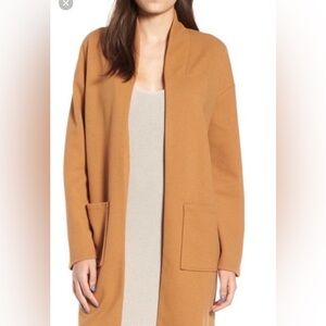 NORDSTROM LEITH LIGHTWEIGHT MIDI COAT